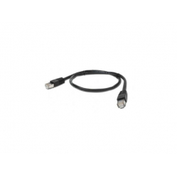 Kabel GEMBIRD PP22-2M/BK RJ45, osłonka zalewana, kat. 5e, FTP, 2m, czarny