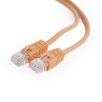 Kabel GEMBIRD PP12-1M/O RJ45, kat. 5e, UTP, 1m, pomarańczowy