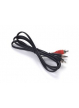 Kabel GEMBIRD audio JACK 3,5mm M / 2x RCA (CINCH) M, 0.20M