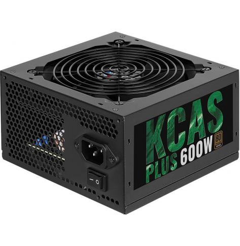 Zasilacz AEROCOOL KCAS PLUS 600W DC-to-DC FULL RANGE 80 PLUS BRONZE 