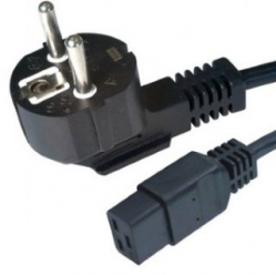 Kabel GEMBIRD PC-186-C19 zasilający serwerowy IEC320 C19 1,8m, 16A