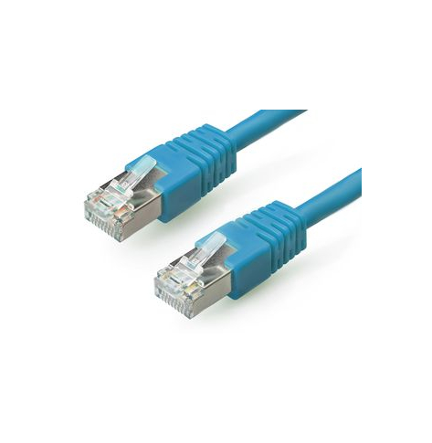 GEMBIRD PP6-0.5M/B Gembird patchcord RJ45, kat. 6, FTP, 0.5m, niebieski