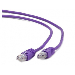 Kabel GEMBIRD PP6-0.25M/V RJ45 kat. 6 FTP 0.25m fioletowy