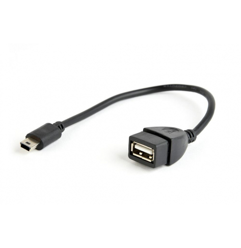 Adapter USB Mini BM -> AF OTG 2.0, 15cm Gembird A-OTG-AFBM-002