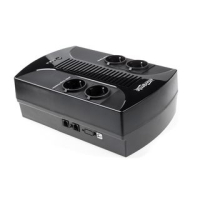 UPS Gembird 850VA LED, 4X SCHUKO 230V OUT,USB, RJ11 IN/OUT