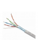 GEMBIRD FPC-5004E-SOL/100 Gembird kabel instalacyjny skrętka FTP, 4x2, kat. 5e, drut CCA, 100m, szary