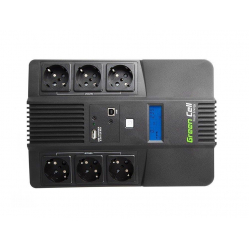 UPS Green Cell AiO z LCD 800VA