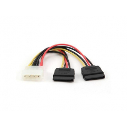 Kabel GEMBIRD CC-SATA-PSY-0.3M do dysków serial ata zasilający SATA 30 cm