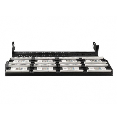 Patchpanel GEMBIRD NPP-C548CM-001 UTP 19 48P 2U CAT5e czarny