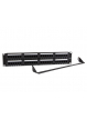 Patchpanel GEMBIRD NPP-C648CM-001 UTP 19 48P 2U CAT6 czarny