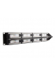 Patchpanel GEMBIRD NPP-C648CM-001 UTP 19 48P 2U CAT6 czarny