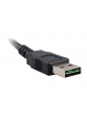 GEMBIRD CC-MUSB2D-1M Gembird kabel USB MICRO AM-MBM5P USB 2.0, EASY-USB, 1m, czarny