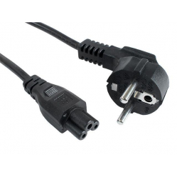 Kabel GEMBIRD PC-186-ML12-3M zasilający do notebooka koniczynka C5 VDE 3m