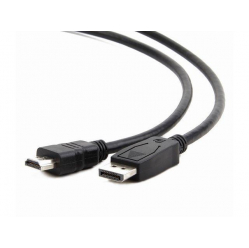 Kabel GEMBIRD CC-DP-HDMI-3M Gembird kabel DisplayPort (M) -> HDMI (M) 3m