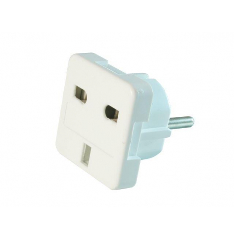 Adapter Zasilanie GEMBIRD A-AC-UKEU-001 ANG/PL Gniazdo
