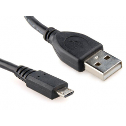 Kabel GEMBIRD micro USB 2.0 AM-MBM5P 1m ładowanie transmisja czarny