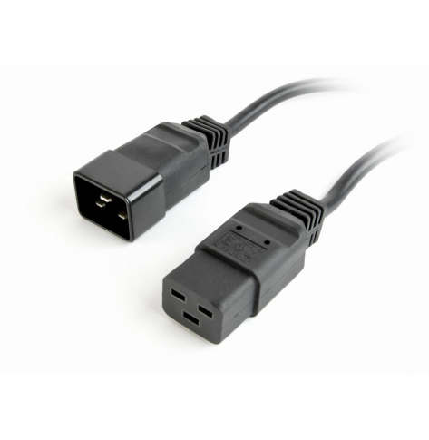 Kabel GEMBIRD PC-189-C19 serwerowy zasilający przedłużający C19 - C20, 1.5m