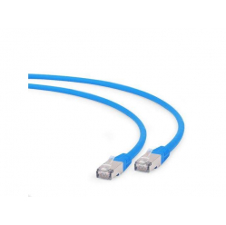 Kabel GEMBIRD PP6A-LSZHCU-B-0.25M RJ45 kat. 6A SFTP LSZH 0.25m niebieski