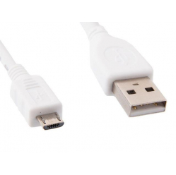 Kabel GEMBIRD micro USB 2.0 AM-MBM5P 0.5m ładowanie transmisja biały