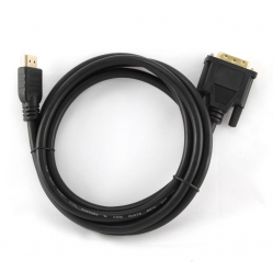 Kabel GEMBIRD CC-HDMI-DVI-0.5M Gembird kabel HDMI DVI-DM (18+1) 0.5m