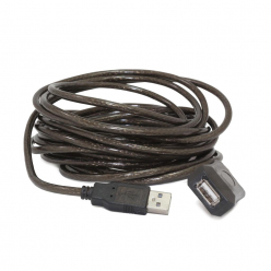 GEMBIRD UAE-01-10M Gembird Wzmaczniacz sygnału AM-AF kabel, przedłużacz aktywny USB 2.0 10m, czarny