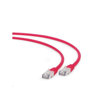 Kabel GEMBIRD PP6A-LSZHCU-R-0.5M RJ45 kat. 6A SFTP LSZH 0.5m czerwony
