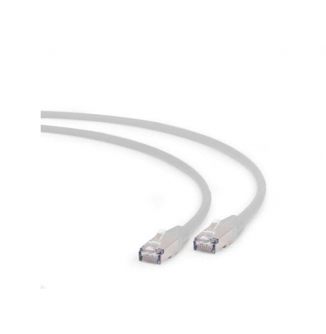 Kabel GEMBIRD PP6A-LSZHCU-1M RJ45 kat. 6A SFTP LSZH 1m szary