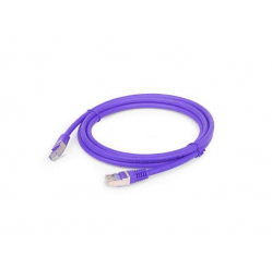 Kabel GEMBIRD PP6A-LSZHCU-V-1M RJ45 kat. 6A SFTP LSZH 1m fioletowy