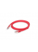 Kabel GEMBIRD PP6A-LSZHCU-R-1M RJ45 kat. 6A SFTP LSZH 1m czerwony