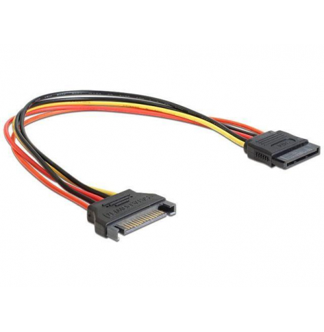 GEMBIRD CC-SATAMF-01 Gembird przedłużacz kabel SATA 15 pin męski > SATA 15 pin żeński 30cm