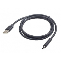 Kabel GEMBIRD USB-C 1m, czarny