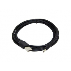 GEMBIRD CC-USB-AMP35-6 Gembird kabel USB(AM) zasilający 3.5MM 1.8M czarny