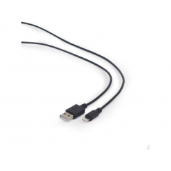 GEMBIRD CC-USB2-AMLM-1M Gembird kabel USB do 8-pin ładowanie transmisja (Ipad,Iphone5/6/7/8/X)1m czarny