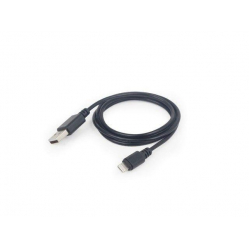 Kabel GEMBIRD USB 8-pin do ładowania i transmisji 1m czarny