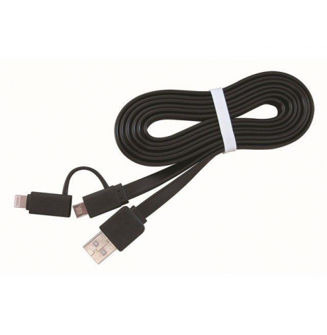 GEMBIRD CC-USB2-AMLM2-1M Gembird kabel USB do 8-pin/Micro ładowanie transmisja (Iphone 5/6/7/8/X) 1m