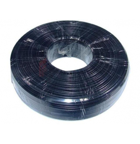 Kabel telefoniczny GEMBIRD TC1000S6-100M-B 6-żyłowy czarny 100m rolka
