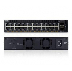 Switch sieciowy zarządzalny DELL X1026P 24 porty 1000BaseT (RJ45) 2 porty 10GB SFP+