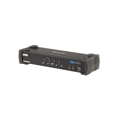 Switch Aten CS1784A 4-Porty DVI USB 2.0 KVMP dźwięk przestrzenny 2.1 nVidia 3D