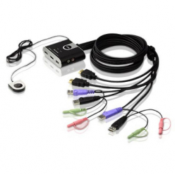 Switch Aten CS692 2-Port USB HDMI KVM, Audio 2.1, Remote port selector (1.8m)