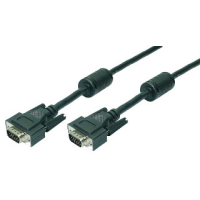 Kabel LOGILINK CV0017 VGA 2x Ferryt HQ 15m