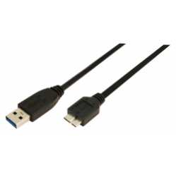 Kabel LOGILINK CU0026 LOGILINK - Kabel danych USB A/B-micro 3.0 1m