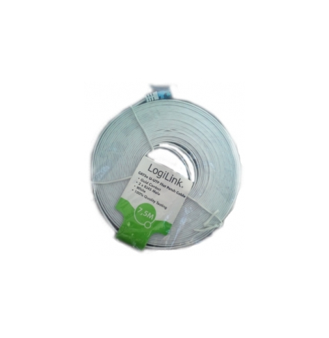 Kabel LOGILINK CP0139 LOGILINK Płaski Patchcord CAT5e U-UTP dł. 10m