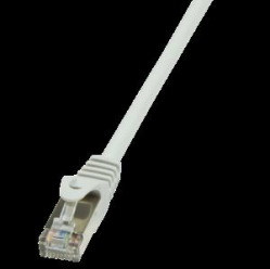 Kabel LOGILINK CP1092S LOGILINK Patchcord CAT 5e F/UTP 10m szary