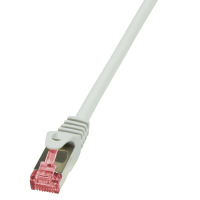 Patchcord LOGILINK CQ2102S Cat.6 S/FTP PIMF PrimeLine 15m, szary