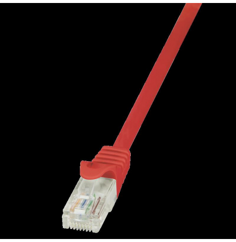 LOGILINK CP1014U LOGILINK Patchcord CAT 5e UTP 0,25m czerwony