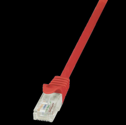 Kabel LOGILINK CP1034U LOGILINK Patchcord CAT 5e UTP 1m czerwony