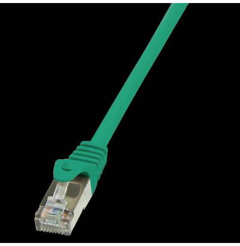 LOGILINK CP1015S LOGILINK Patchcord CAT 5e F/UTP 0,25m zielony