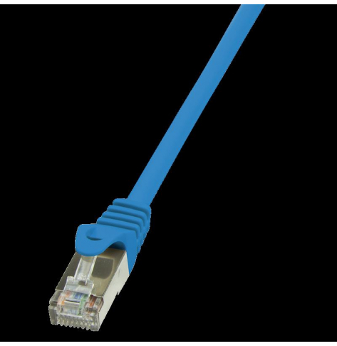 Kabel LOGILINK CP1026S LOGILINK Patchcord CAT 5e F/UTP 0,5m niebieski