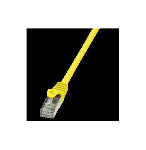 Kabel LOGILINK CP1037S LOGILINK Patchcord CAT 5e F/UTP 1m żółty