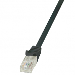 Kabel LOGILINK CP2023U LOGILINK Patchcord CAT 6 U/UTP EconLine 0,5m czarny